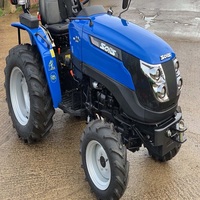 Tracteur à 4 roues Solis S20 4x4 d'occasion avec 500 heures d'utilisation, transmission 2 roues motrices, moteur et composants de transmission inclus