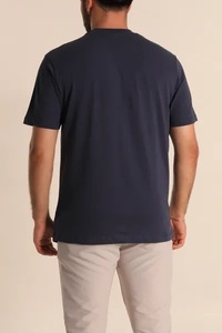 T-shirt décontracté pour homme EVERGLOW, taille plus, jersey polyester/coton, manches courtes, col rond, écologique, séchage rapide, respirant - Product Image 6
