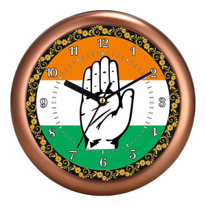 Horloge murale promotionnelle Desh Bhakti Leader, décoration personnalisée fierté indienne pour Thanksgiving et Noël - Product Image 4