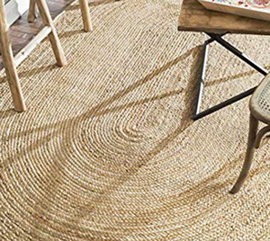 Alfombras Ovaladas de Yute, Alfombras Trenzadas, Colección Rugsmore, Alfombra Ovalada de Yute Hecha a Mano por Nhat Minh, Venta al por Mayor, Vietnam - Product Image 2