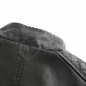 Buy Genuine Leather <b>Jacket</b> Women 2024 New Fashion <b>Long</b> Sleeve Autumn Leather <b>Jackets</b> for Winter - Product Image 6