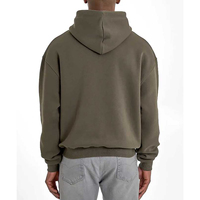 Sweat à capuche oversize pour homme en molleton de coton doux de qualité supérieure, coupe décontractée, manches longues, poche kangourou, style urbain moderne