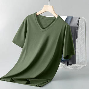 Camiseta Ligera para Hombre, 100% Algodón, Suave, Cómoda, Transpirable, Informal, para Uso Diario de Verano - Product Image 4