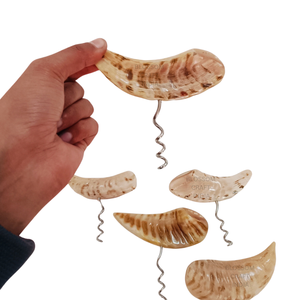 Tire-bouchon en corne de vache de qualité supérieure, ouvre-bouteille ergonomique, poignée durable en acier inoxydable, design élégant, cadeau - Product Image 2