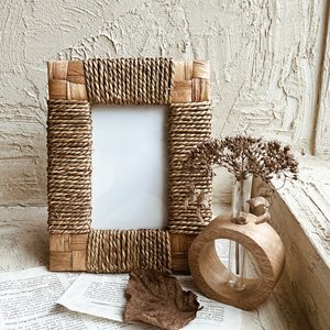 High quality decorative <b>frames</b> for <b>pictures</b> display custom <b>multi</b> design seagrass <b>photo</b> <b>frame</b> - Product Image 6