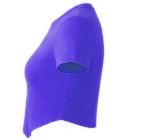 Top Corto Sin Mangas para Mujer, Color Morado, Tejido de Poliéster, Corte Regular, para Todas las Temporadas, Personalizable - Product Image 4