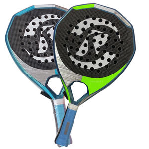 Raquetas de Pádel al por Mayor, Ligeras, de Fibra de Carbono, Diseño Personalizado OEM, Raquetas de Pádel de Alto Rendimiento - Product Image 1