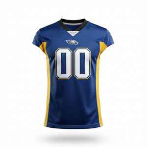 Maillot de football américain de qualité professionnelle - Logo et numéro brodés sur mesure - Vêtements de sport respirants anti-boulochage - Football - Product Image 2