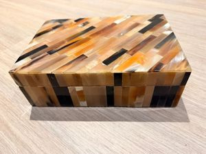กล่องเครื่องประดับทำมือจากเขาควาย กล่องตกแต่งทำมือ - Product Image 1