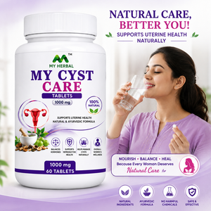 Cápsulas de Hierbas Naturales Silvestres MY CYST CARE 1000mg, Apoyo Ayurvédico para la Salud Reproductiva Femenina, Equilibrio Hormonal, Bienestar Ovárico - Product Image 5