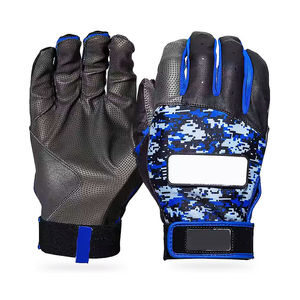 Gants de frappeur de baseball FIVE B SPORTING pour adultes et jeunes droitiers, avec logo personnalisé OEM, paume en cuir souple, gants de sport - Product Image 1