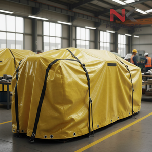 Bâche de sécurité imperméable pour machines, bâche de sécurité industrielle renforcée pour usage en usine et entrepôt - Product Image 1