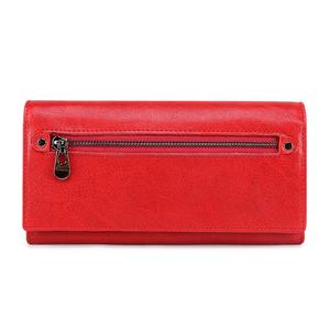 Long portefeuille avec fermeture éclair personnalisé long avec dragonne personnalisé pour les femmes LSW-0050C - Product Image 5