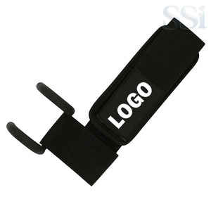 Crochets de musculation multi-usages avec sangles de poignet, crochets en acier robustes pour l'entraînement en salle de sport et le soutien de la préhension - Product Image 6