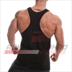 Camiseta sin mangas de verano para hombre, informal, de gimnasio, 100% seda, forro polar, transpirable, con botón de insignia bordado a máquina, ecológica, Ahmad - Product Image 2