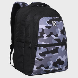 Sac à dos pour ordinateur portable Arctic Fox Legion avec port USB, voyage d'affaires, nylon Oxford, noir - Product Image 3