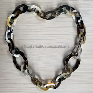 Elegante Collar Hecho a Mano con Cuerno de Búfalo, Artesanía India Natural, Joyería de Moda Única para Mujer, Suministro al por Mayor Disponible - Product Image 1