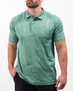 Chemise blanche à manches courtes pour homme, imprimé station de ski, en popeline, coupe décontractée, boutonnée, longueur standard, infroissable, 180g - Product Image 2