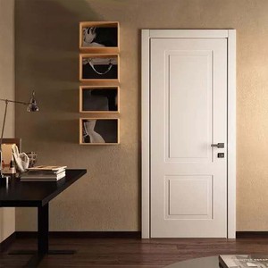 Customizable Style Size Moisture-resistant Soundproof Anti-termite Modern MDF Solid Wooden Core Interior Doors For House Room - Product Image 1