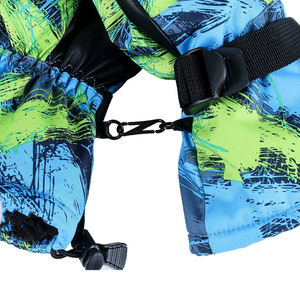Guantes de Esquí Térmicos Impermeables Antideslizantes con Cierre de Cordón de Cuero, Resistentes al Viento, para Exteriores, de Alta Calidad y Personalizables para Hombre - Product Image 4