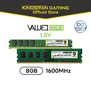 Aitc Kingsman DDR3แรม1600MHz 8GB UDIMM CL11 1.5V 240pin มีในสต็อกสำหรับเมนบอร์ด amd/intel - Product Image 2