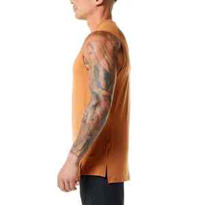 Camiseta Deportiva Personalizada para Hombre, Camiseta sin Mangas para Correr, Camiseta Deportiva sin Mangas para Gimnasio, Venta al por Mayor - Product Image 3