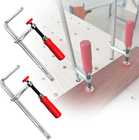 Pince de guidage réglable pour scie à rail avec forte force de serrage pour accessoires de système de scie à rail