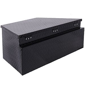 39-Inch Heavy Duty Aluminum <b>Tool</b> <b>Box</b> Truck Bed and Outdoor Trailer Pickup <b>Storage</b> Organizer RV Underbody <b>Storage</b> <b>Tool</b> <b>Box</b> - Product Image 3