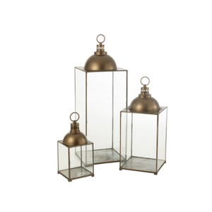 Decorative <b>Square</b> Metal Lantern Heat Resistant <b>Candle</b> Stand for Best Wholesale price - Product Image 1