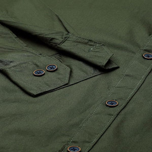Camisa informal personalizada de alta calidad para hombre, manga larga, abotonada, ajustada, solapa, transpirable y cómoda - Product Image 3