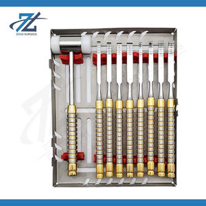 Meilleures ventes : Kits de marteaux et ciseaux dentaires manuels en acier inoxydable avec logo personnalisé, professionnels, portables, réutilisables, certifiés CE - Product Image 2