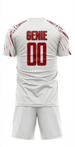 Fabricant d'uniformes de football, logo personnalisé, design imprimé, short respirant, nouvelle arrivée, nom d'équipe personnalisé, service OEM - Product Image 5