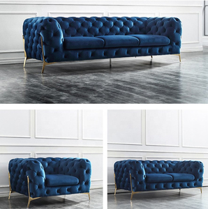 Oturma odası kumaş kanepeler ev lüks koltuk takımı <span class=keywords><strong>3</strong></span> kişilik kanepe oturma odası salon Chesterfield kanepeler - Product Image 5