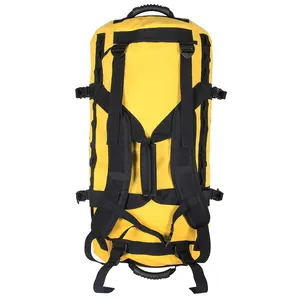사용자 정의 OEM 컬러 로고 야외 방수 500D PVC 타포린 TPU 남자 더플 가방 캠핑 낚시 하이킹 여행