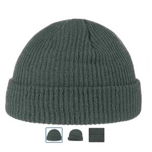 Top New Style Custom Logo Embossed Jacquard Winter <b>Beanie</b> Cap with Button Breathable <b>Waterproof</b> Unisex All Colors Street - Product Image 4