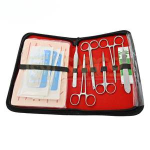 Kit de pratique de la suture de 59 pièces avec coussin pour la formation des étudiants en médecine vétérinaire et humaine, ensemble d'apprentissage réutilisable, Java Surgical - Product Image 4