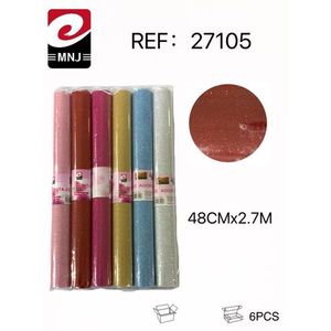 Tela de malla brillante con efecto suave de 48 cm x 2,7 m para manualidades - CINTA DE ADORNO - Product Image 1