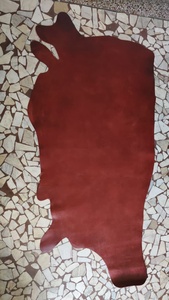 Cuero de vaca curtido vegetalmente, anti-pilling, de 0.7-0.8mm de grosor, para bolsos de lujo, zapatos, cinturones y artesanías, a granel - Product Image 5