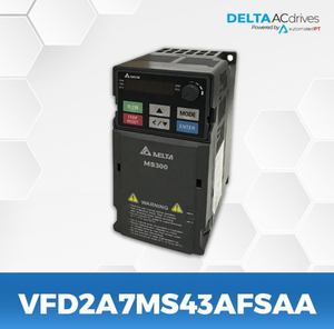 ไดรฟ์ปรับความถี่ Delta MS300 VFD38AMS43ANSAA 3 เฟส 380-480V 18.5KW - Product Image 1
