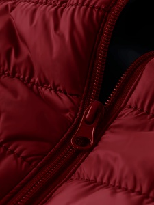Blouson matelassé unisexe coupe décontractée, léger et chaud, avec fermeture éclair intégrale, idéal pour le quotidien, les voyages et la marche - Product Image 3