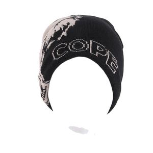 Bonnet d'hiver en acrylique unisexe de haute qualité bonnet personnalisé tricoté en jacquard chaud doublure en satin de soie respirant imperméable OEM - Product Image 5