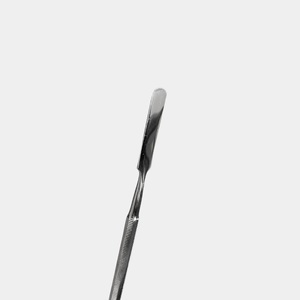 New Beauty Use Round <b>Flat</b> Spatula Stainless Steel 15cm Autoclavable Manicure & Pedicure Use Custom Logo Eco-friendly <b>Pack</b> - Product Image 3