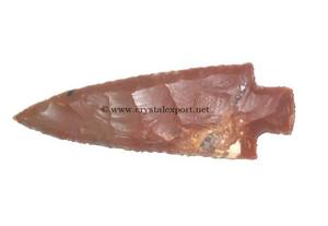 หัวลูกศรอาเกตขัดเงา8นิ้วออนไลน์: หัวลูกศรขนาดใหญ่ขัดเงา8นิ้วสำหรับขาย - Product Image 6