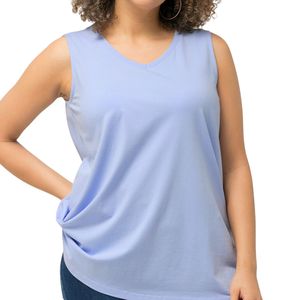 Camiseta Deportiva sin Mangas para Gimnasio, Talla Grande, Personalizada con Impresión, de Algodón, Estilo Stringer, para Mujer, Color Negro, para Fitness y Entrenamiento - Product Image 5