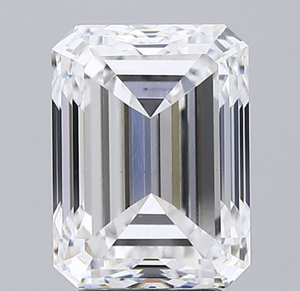 Diamante Cultivado en Laboratorio con Certificación IGI, Corte Esmeralda de 4.70 CT, Color D, Claridad VS1, CVD LG 771644182 ROYAL GEMS para Joyería - Product Image 1