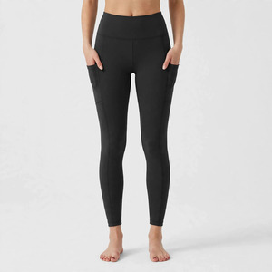 Pantalones de Yoga de Cintura Alta para Mujer, Largos, con Estampado Tie Dye, con Bolsillos, Elásticos, Transpirables, Leggings Deportivos - Product Image 1