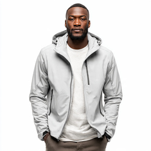 <b>Men's</b> Softshell Lightweight Windbreaker <b>Jacket</b> Waterproof Zipper <b>Jacket</b> <b>Men</b> Rain Hiking <b>Soft</b> <b>Shell</b> <b>Jackets</b> <b>Men</b> - Product Image 6