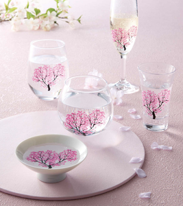 Juego de Vasos de Porcelana de Alta Calidad con Vasos de Sake que Cambian de Color, Diseño Japonés de Sakura para el Hogar o Regalos - Product Image 3