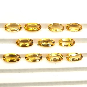 Natural <b>Citrine</b> Oval Cut Faceted Loose Gemstone <b>Citrine</b> Stone For Jewelry Making Wholesale Bulk 6mm 12mm Calibrated Gemstone - Product Image 2