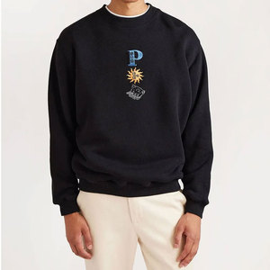 Sweat-shirts brodés pour hommes de haute qualité, design personnalisé, logo personnalisé, meilleur matériau, marque privée, prix abordable - Product Image 2